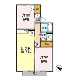 肥前古賀駅 徒歩31分 1階の物件間取画像